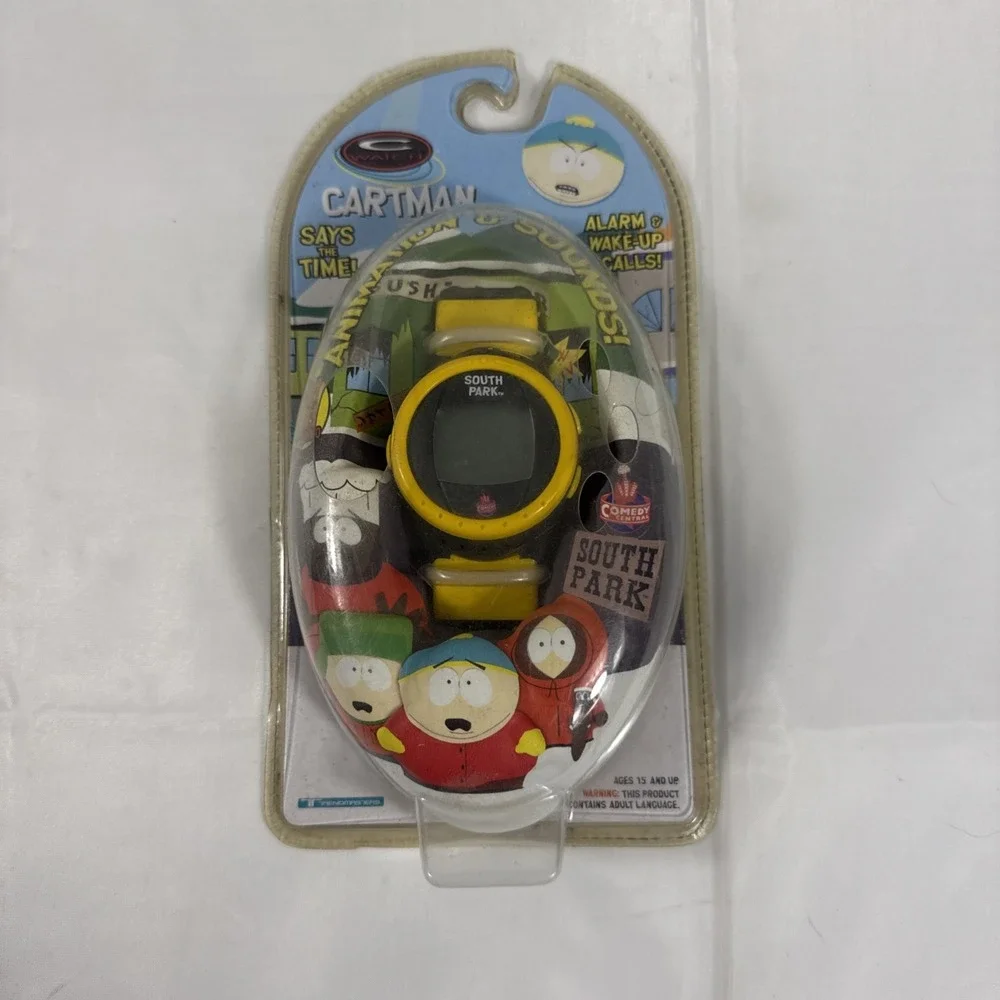 Brand New Vintage Cartman South Park Animated Watch Comedy Central‎ 1998 Watches